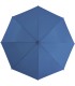 Automatyczna lekka parasolka damska niebieska z czarnym stelażem