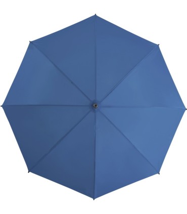 Automatyczna lekka parasolka damska niebieska z czarnym stelażem