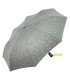 Automatyczna parasolka Benetton, szara w kolorowe plamki