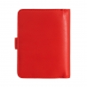 Skórzany portfel damski marki DuDu®, czerwony + zielony + inne