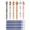 Długopis wymazywalny dla dzieci zwierzaki Colorino - zestaw 6 sztuk