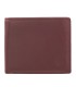 Skórzany MAŁY portfel męski DuDu®, 534-421 BURGUNDOWY
