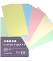 PAPIER KSERO A4 KOLOROWY 100 KARTEK 5 PASTELOWYCH KOLORÓW INTERDRUK