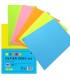 PAPIER KSERO A4 KOLOROWY 100 KARTEK 5 NEONOWYCH KOLORÓW INTERDRUK