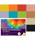 BLOK RYSUNKOWY KOLOROWY, A4, 10 KARTEK, 80g, INTERDRUK