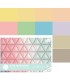 Blok techniczny pastelowy INTERDRUK 10 arkuszy, 160g/m2