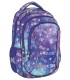 Dwukomorowy plecak szkolny St.Right BP26 19L, GALAXY GIRL