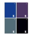 4 X ZESZYT A5, 60 KARTEK, KRATKA, INTERDRUK ONE COLOR