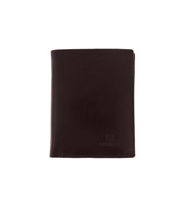 Męski pionowy portfel Orsatti M02B w kolorze brązowym