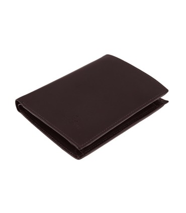 Męski pionowy portfel Orsatti M02B w kolorze brązowym