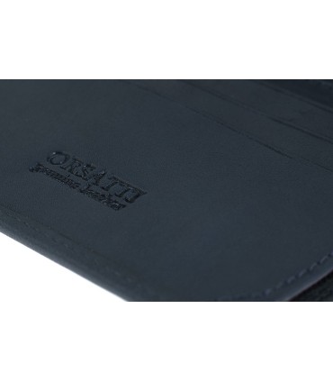 Nieduży męski portfel Orsatti M04G w kolorze granatowym