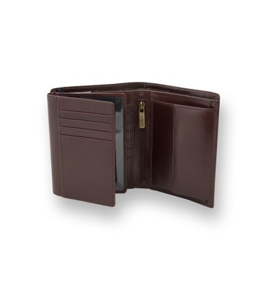 Portfel Wittchen 21-1-221, kolekcja Italy, kolor brązowy