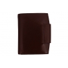 Stylowy portfel damski Orsatti D-03B w kolorze brązowym, skóra