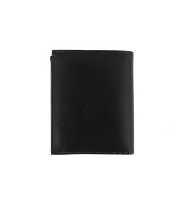 Męski czarny portfel Orsatti M08A w kolorze czarnym