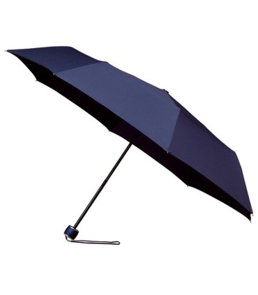 Klasyczna damska składana parasolka do torebki granatowa