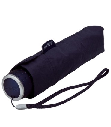 Klasyczna damska składana parasolka do torebki granatowa