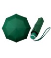 Klasyczna damska wytrzymała parasolka do torebki, zielona