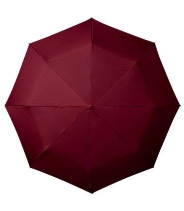 Klasyczna damska składana parasolka do torebki bordowa