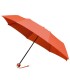 Klasyczna damska składana parasolka w kolorze pomarańczowym