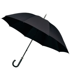 Wytrzymały lekki parasol sztormowy XL męski IMPLIVA, czarny