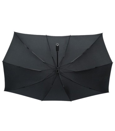 Parasol holenderski prostokątny XXL stelaż włókno mocny IMPLIVA, czarny