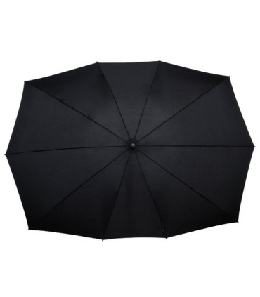 Parasol holenderski prostokątny XXL stelaż włókno mocny IMPLIVA, czarny