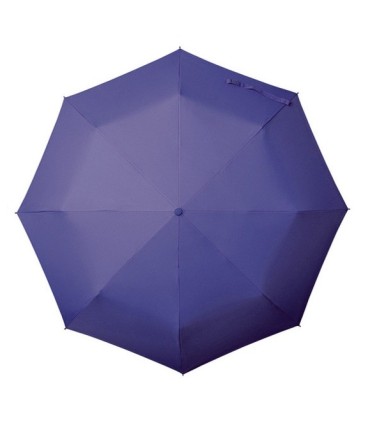 Klasyczna damska wytrzymała parasolka do torebki, fioletowa