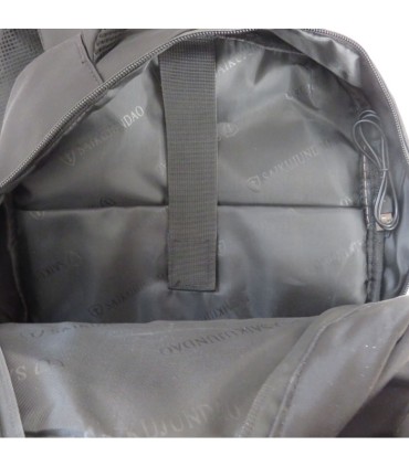 Czarny plecak młodzieżowy miejski szkolny Youtrendy, USB, 22l