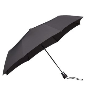 Automatyczna parasolka damska Impliva z włóknem do torebki, szara