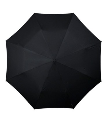 Automatyczna parasolka damska Impliva z włóknem do torebki, czarna