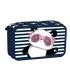 Piórnik podwójny z wyposażeniem St.Right PC04 LOVE PANDA