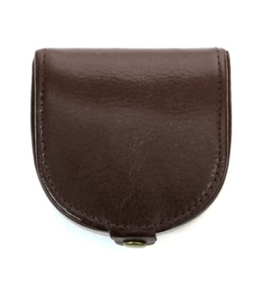 Portmonetka Wittchen "podkówka", kolor brązowy, kolekcja: Italy