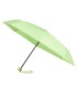 Klasyczna damska wytrzymała parasolka do torebki, jasno zielona
