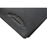 Pionowy męski portfel Bag Street w kolorze czarnym