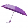 Klasyczna składana damska parasolka CIEMNY FIOLET
