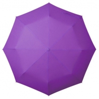 Klasyczna składana damska parasolka JASNY FIOLET