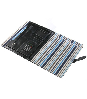 Teczka konferencyjna Orsatti w kolorze czarnym z kalkulatorem