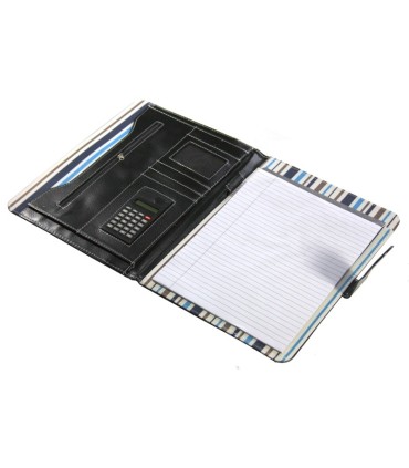 Teczka konferencyjna Orsatti w kolorze czarnym z kalkulatorem