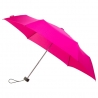 Mała płaska składana parasolka damska RÓŻOWA