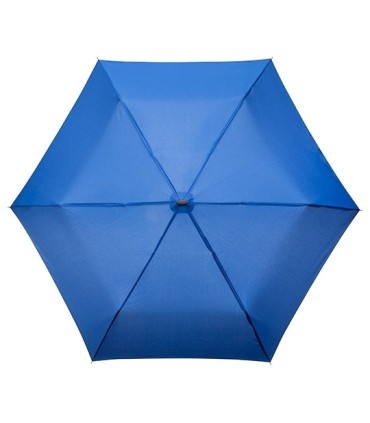 Lekka, płaska, mała parasolka damska do torebki IMPLIVA, granatowa