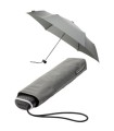 Lekka, płaska, mała parasolka damska do torebki IMPLIVA, szara