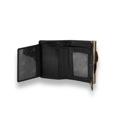 Stylowa portmonetka marki Wittchen 21-1-059, kolekcja Italy, czarna