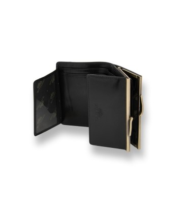 Stylowa portmonetka marki Wittchen 21-1-059, kolekcja Italy, czarna