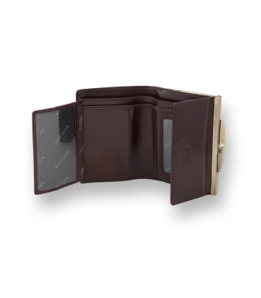 Stylowa portmonetka marki Wittchen, kolekcja Italy, kolor brązowy