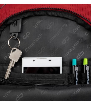 Plecak szkolny 21L Coolpack Jerry GRADIENT CRANBERRY