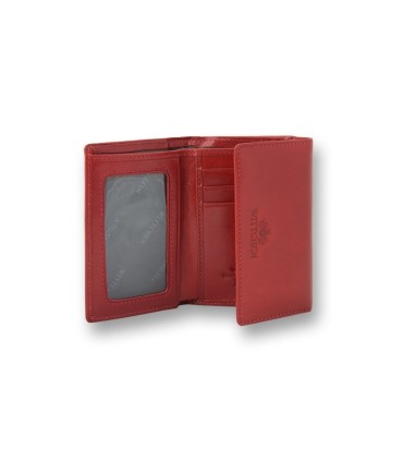 Czerwona portmonetka marki Wittchen 21-1-053, kolekcja Italy