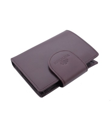 Portmonetka marki Wittchen 21-1-362, kolekcja Italy, brązowa