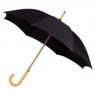 Automatyczna damska parasolka w kolorze czarnym