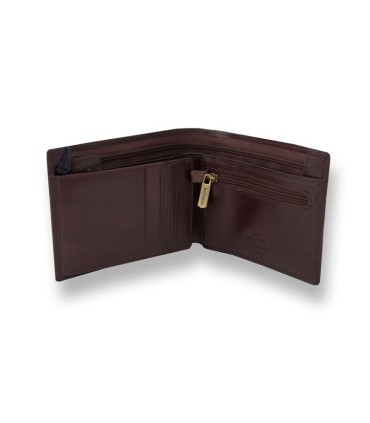 Portfel Wittchen 21-1-040, kolekcja Italy, kolor brązowy