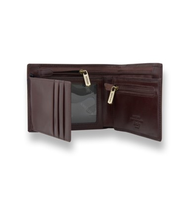 Portfel Wittchen 21-1-040, kolekcja Italy, kolor brązowy
